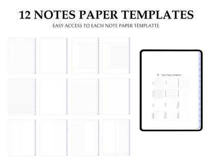2025 – Daily, Weekly, Monthly | Sunday Start | Lavender Leather Cover | Goodnotes & Android Compatible